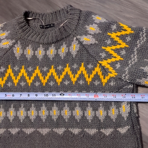 Zara oversized knitted sweater - Picture 2 of 6